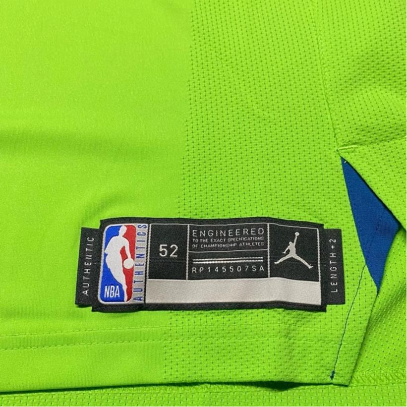 Jordan X NBA Collaboration Timberwolves Rose Fashion Comfortable Soft Skin-Friendly Basketball Jersey Men Jersey Fluorescent-Green CV9407-313