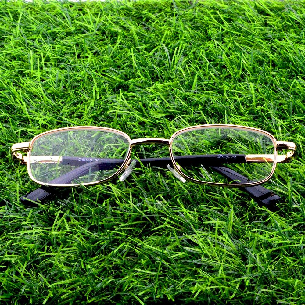 Business Titanium Alloy Rectangle Simple Style Hinge Exquisite Temples Anti-fatigue Reading Glasses +0.75 To +4