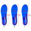 Silicone Gel Insoles For Shoes Soft Shock Absorption Sport Shoes Sole Anti-slip Template For Man Women Foot Care Inserts