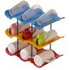 Wave Shaped Multilevel Storage Rack for Cups Coffee and Tea Bags Designed To Fit Standard For Kitchen Cabinet Depths