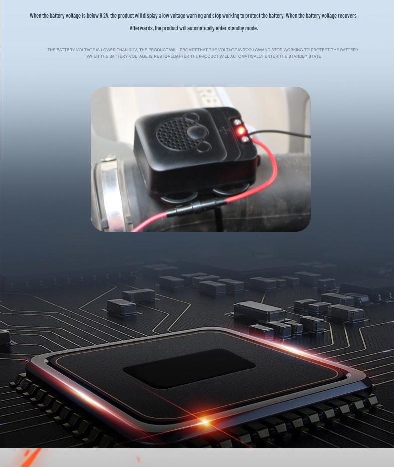 Ultrasonic Car Rodent Repellent - Auto-Activates When Parked, Protects Circuits