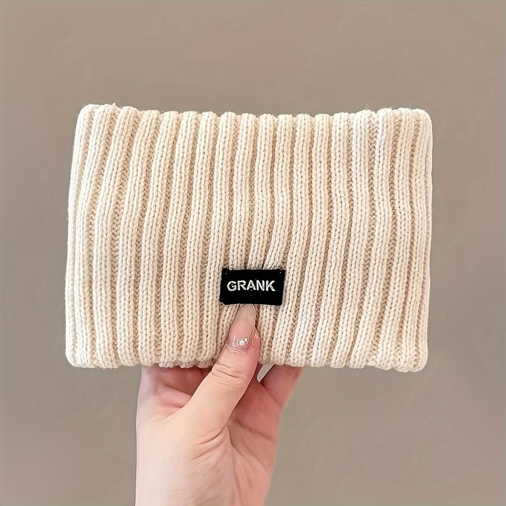 1/4pcs Autumn and Winter Minimally Wearing Women's Bag Head Fashion Headcover Warm and Forehead Protective Sports Headscarf
