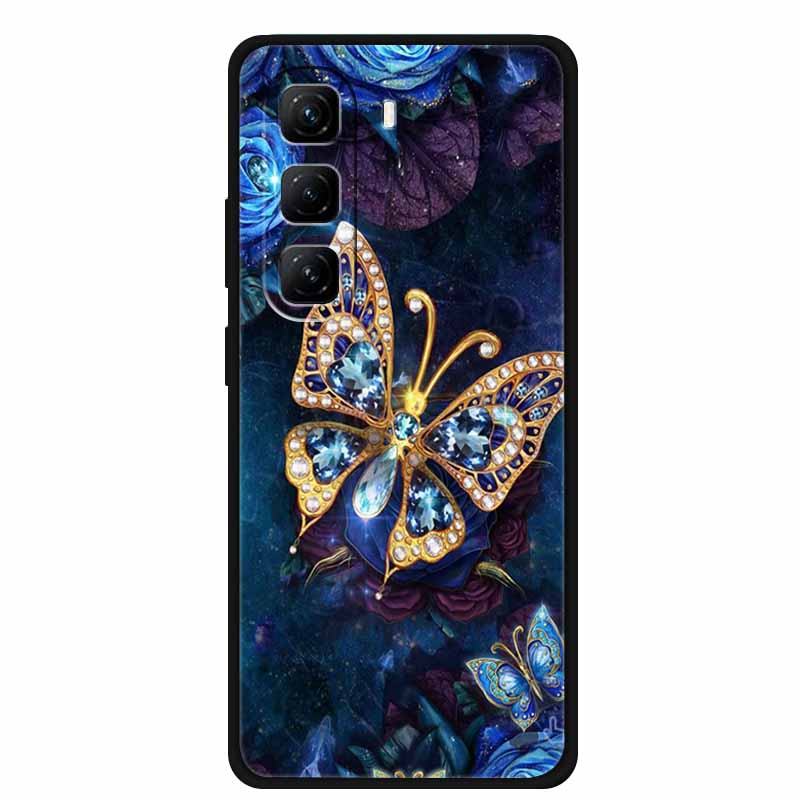 

For Infinix Hot 60 Pro Cover Back Case Marble Coque TPU Silicone Soft Phone Bumper Cases For Infinix Hot60 Pro X6885 Protection For Hot 60 Pro