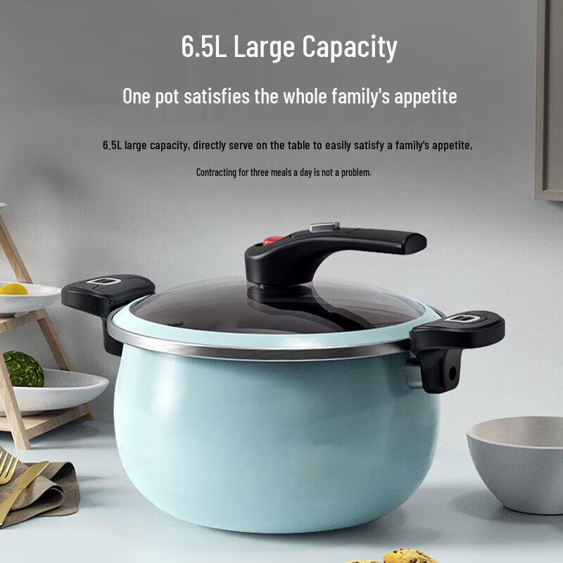 Kangbuerh 6.5L Micro-Pressure Enamel Soup Pot