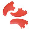 3Pcs Surfboard Fins Glass Fiber Thruster Fin Sets Surf Accessories for Longboard Upright Paddle Board