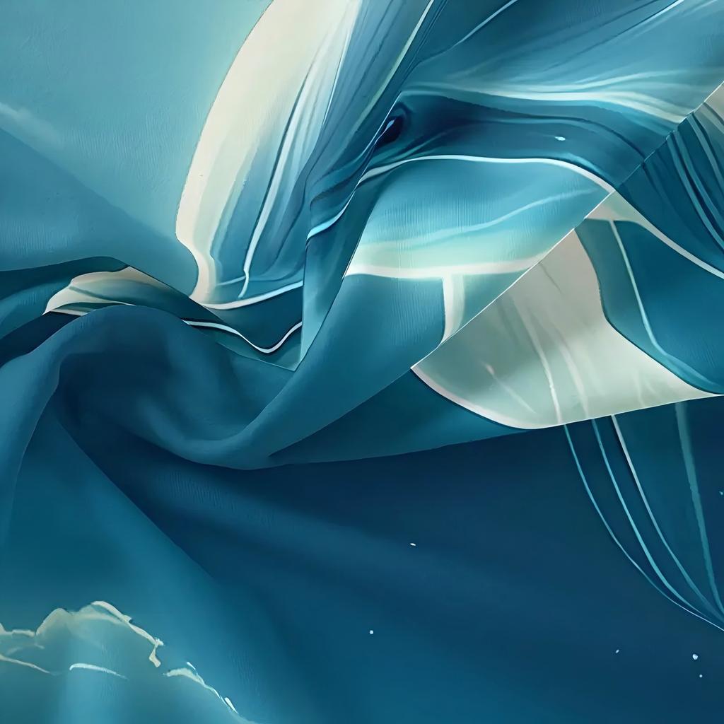 Dreamy Dolphins Pattern 3D Printed Duvet Cover Soft Comfortable Bedding Set Magical Marine Animals Quilt Cover Set Pillowcases