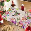 Tropical Hummingbird Floral Placemat Waterproof and Oil-Resistant Instagram-Worthy Restaurant Bar Counter Decor