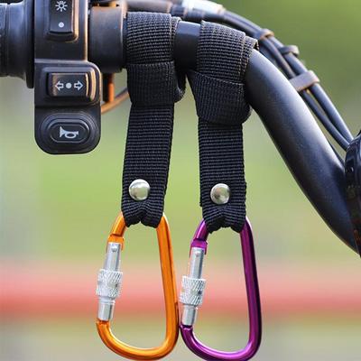 1/2Pcs Electric Scooter Front Hook Aluminum Alloy Handlebar Hook For Bicycle Baby Stroller D-Hook Hanger Motorcycle Hook