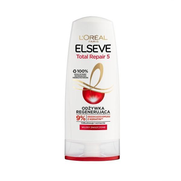 L'Oreal Paris Elseve Total Repair 5 Gjenoppbyggende Balsam, 200ml