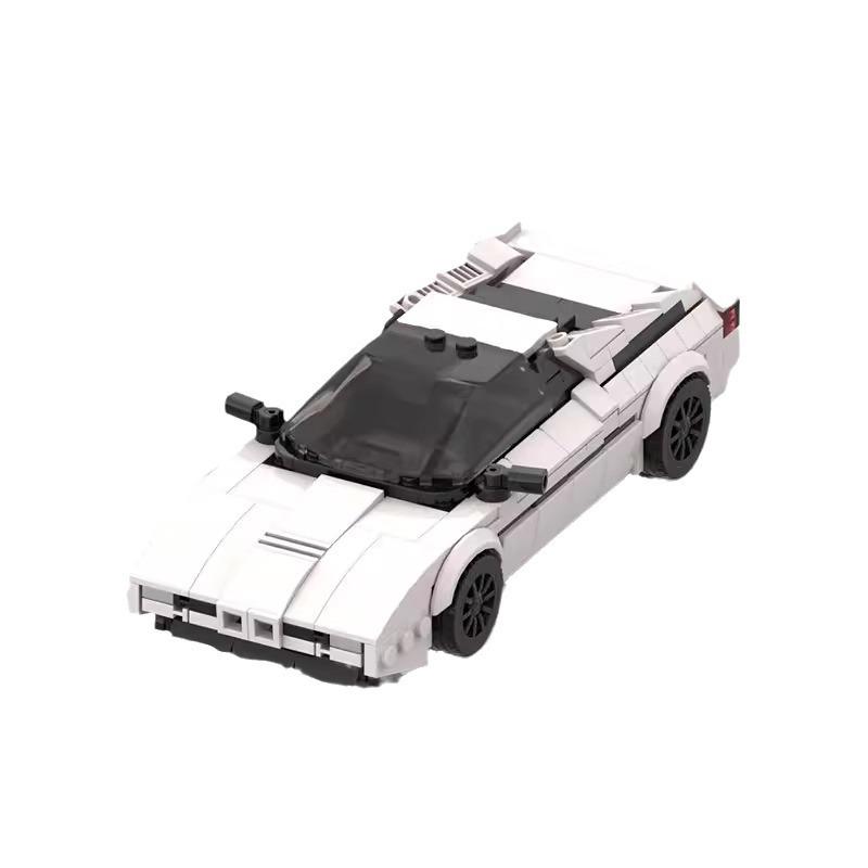 MOC-167191 Kompatibel mit Bausteinen Legendärer Baoma M1 Zusammengebautes Rennauto Geschenk für Männer