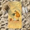 S-sam Toft Art Towel Beach Towel Oversized Quick Dry Towel Absorbent Soft Swim BeachTowels for Men Women