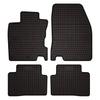 Dywaniki Samochodowe Gumowe Do: Nissan Qashqai II J11 Crossover (2013-2021) - Czarne, Dopasowane