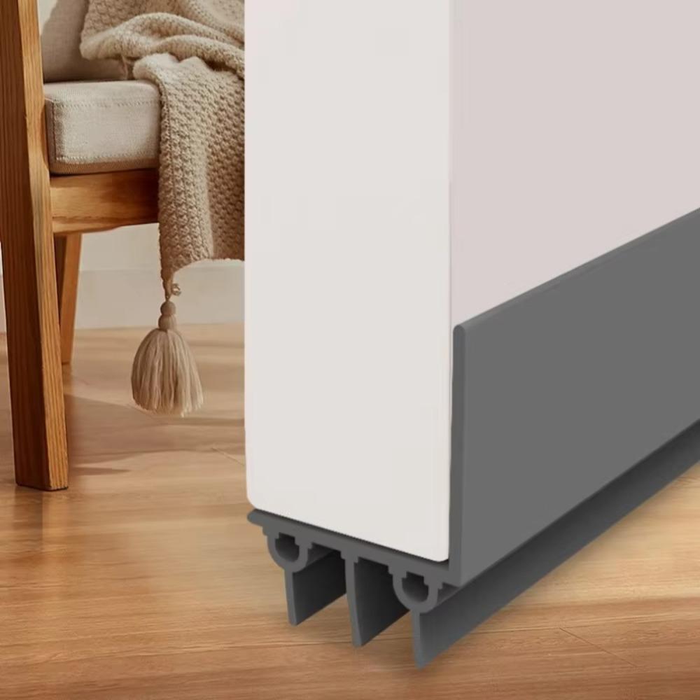 Windproof Door Weatherstrip Soundproof Wear-resistant Seal Strip Self Adhesive Door Gap Filling Strip Bedroom Bathroom