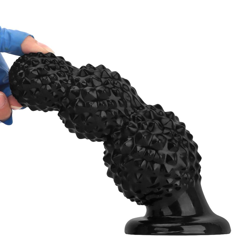 PVC Butt Plug Dildo Women's Masturbator Sex Toy Fisting BDSM Strap On Penis Big Dick