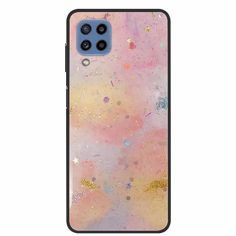 For Samsung Galaxy A12 Case Marble TPU Silicone Soft Phone CoverFor Samsung Galaxy M12 Case Samsung F12 Protector Gift New Para