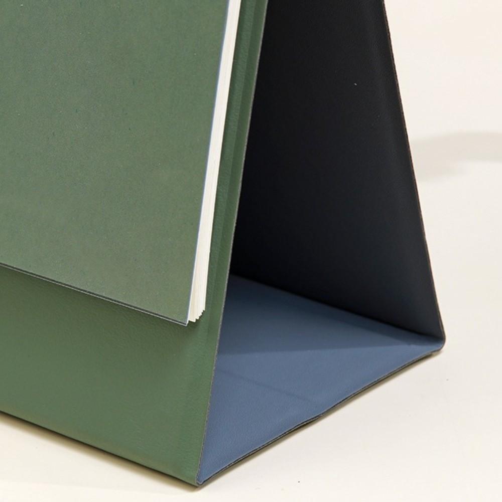 Monats-Datumsanzeige 2026 Tischkalender Einfarbig Stehender Umblätterkalender Heimdekoration