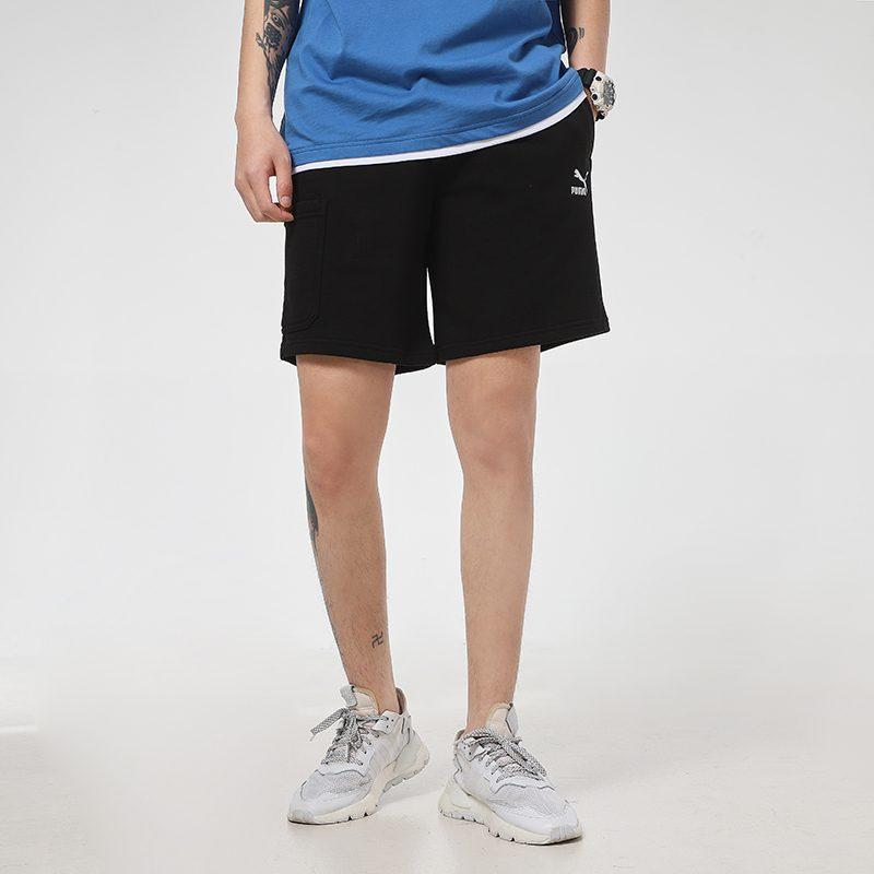 PUMA Sports Shorts Men's Black Moderate 532634-01