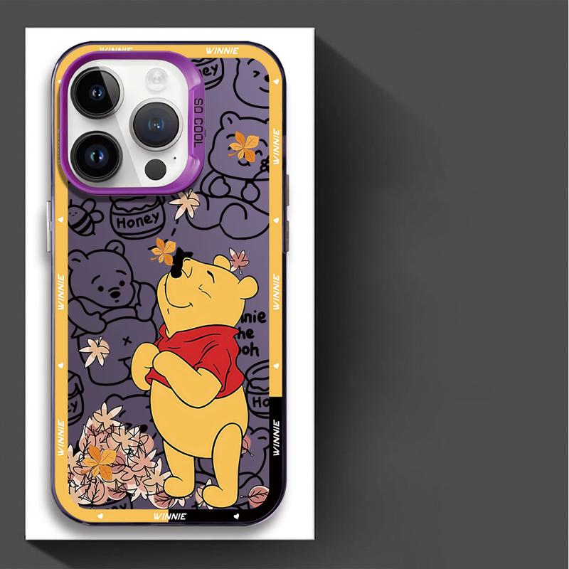 Pouzdro na telefon Medvídek Pú pro Apple iPhone 16 15 Pro Max 13 14 Plus 12 11 Pro plus Matné