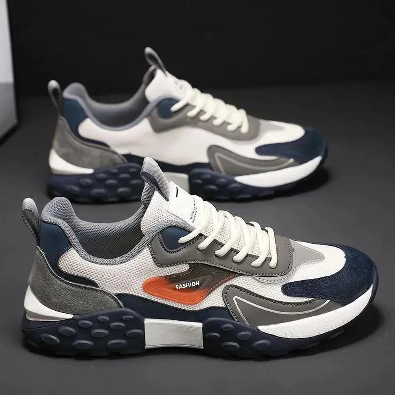 Men's Sneakers  New Luxury  Men Shoes Outdoor Fashion Casual Running Shoes Breathable Chunky Sneakers Tenis Hombres