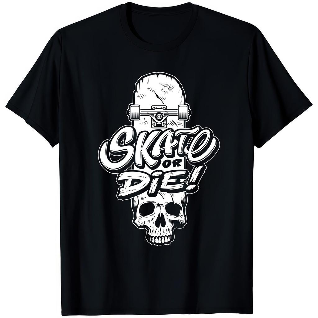 Skate Or Die Shirt • Skater Attitude Tee • Retro Skate Graphic T shirt