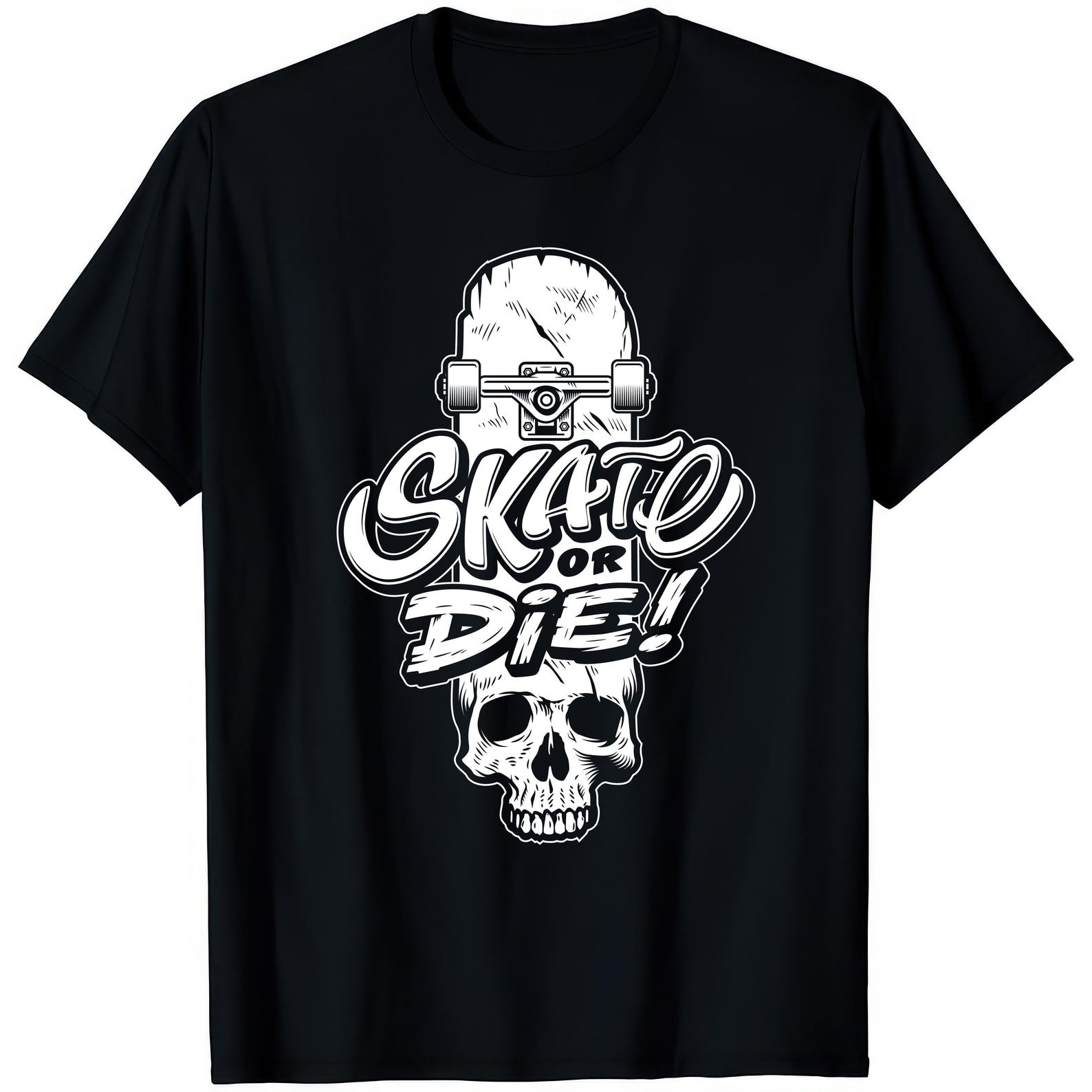 Skate Or Die Shirt • Skater Attitude Tee • Retro Skate Graphic T shirt XL