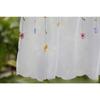 Small Curtains, Small Coffee Curtains, Embroidered Small Flower Short Curtains, Kitchen Curtains Ht-019