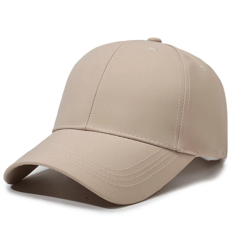 Solid Color Baseball Cap for Unisex Sunscreen Cap Outdoor Cap