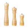 Oak Wood Manual Pepper Grinder - Pepper Mill and Seasoning Shaker Jar
