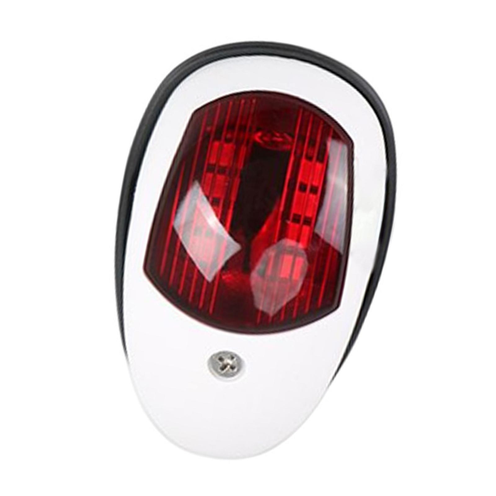 

Boat Navigation Light Easy Install High Performance,Repair IP66 Waterproof Pontoon Sturdy Bass,DC12V-24V Marine Signal Lamp