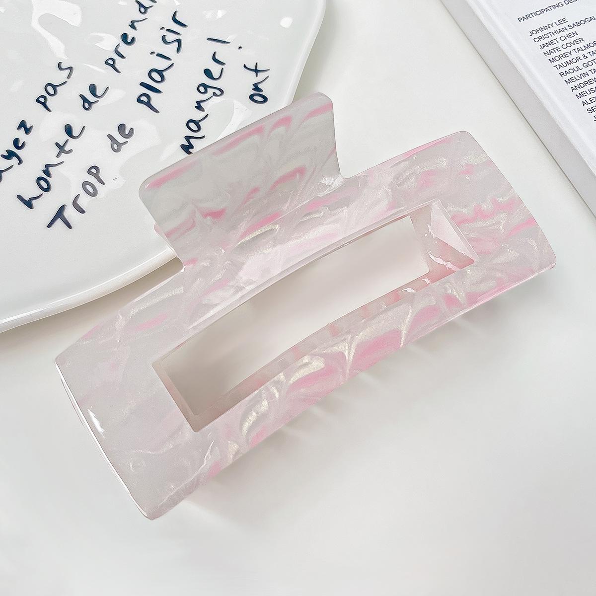 

Большая французская ретро акриловая заколка для волос Bofeiya - Высококачественный зажим-акула для причесок