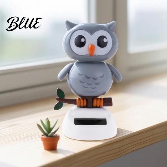 Solar Shaking Head Toy Funny Dancing Duck Toys Creative Fun Swinging Plastic Ornament