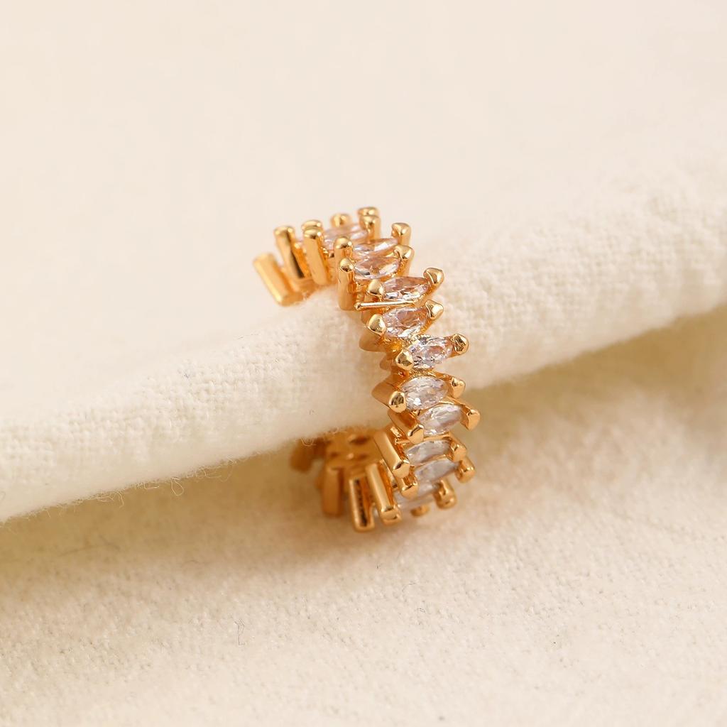 1Pc Horse Eye Zircon Earcuff Clips On Earring for Women Girls No Fake Piercing Cartilage Star Crystal Earring Ring Without Hole