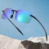 TR Frameless Polarized Sunglasses for Men & Women: Stylish UV Protection