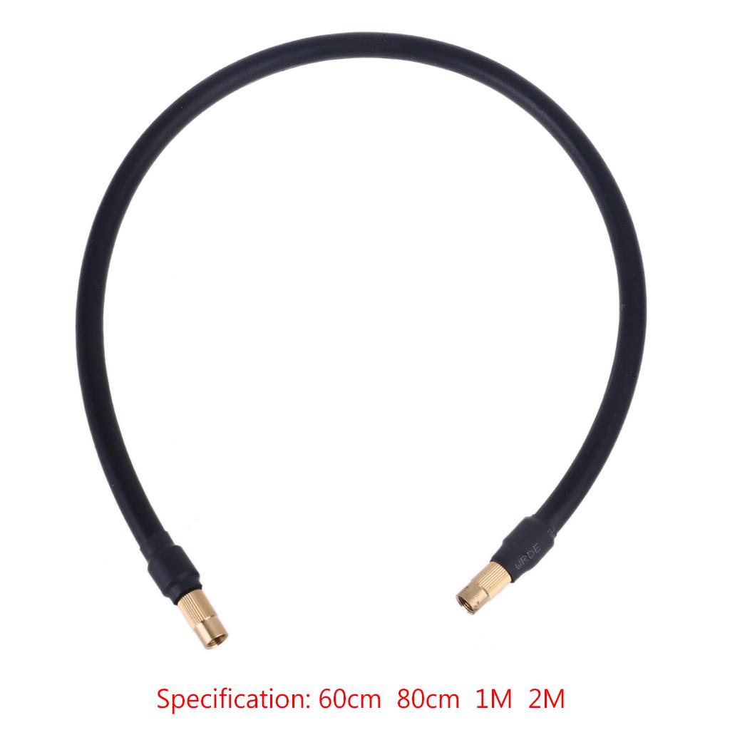 Inflatable Pump Extension Tube Adapter Twist Tyre Auto parts Durable Rubber Hose