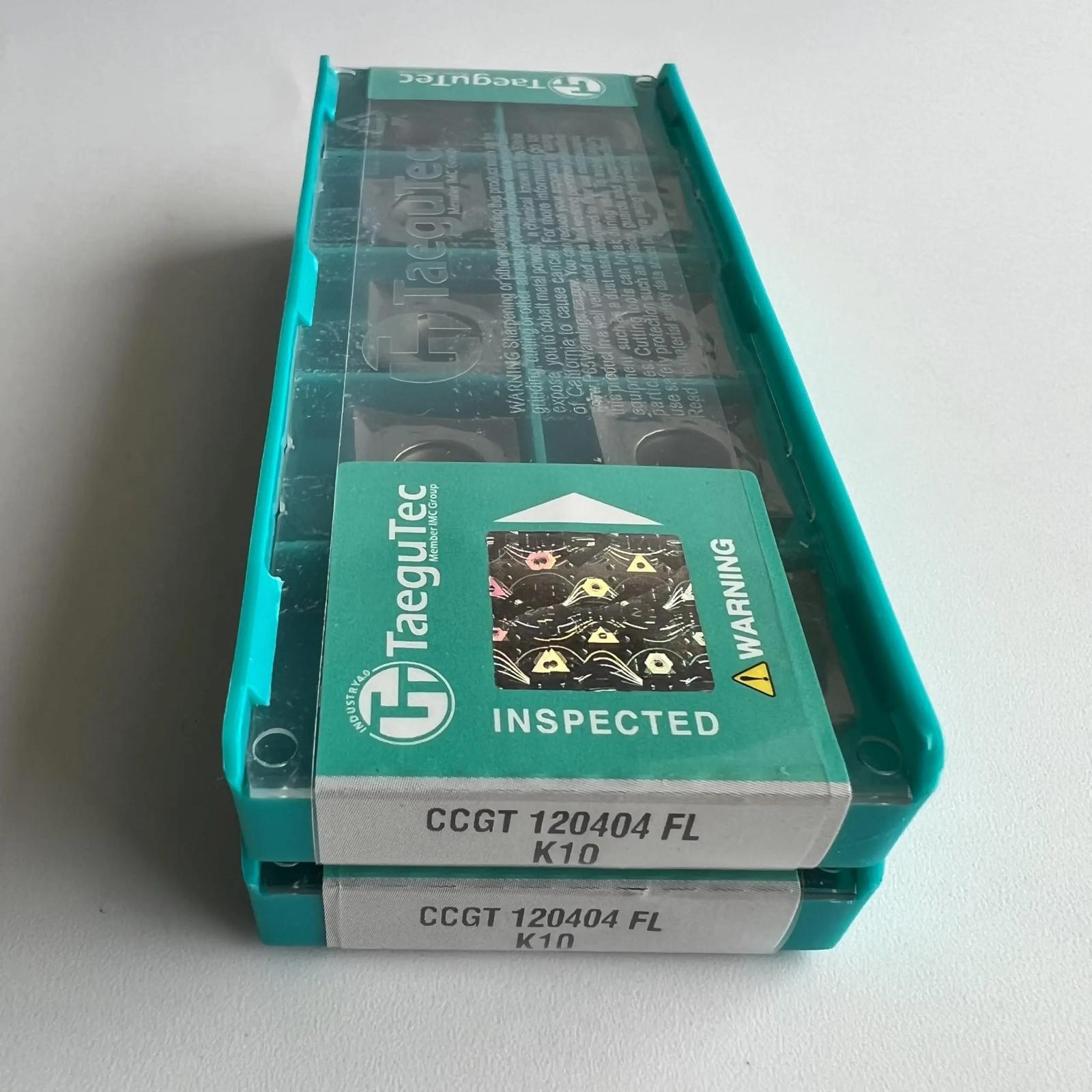 

CCGT120404FL K10 /Original blade Carbide CNC Blade 10 Pcs