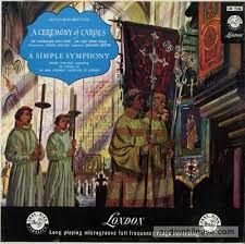 LP Record KØBENHAVNS DRENGEKOR, MOGENS WÖLDIK - Britten A Ceremony of Carols, A Sim CM9146 London Records 1963 UK Classical Used