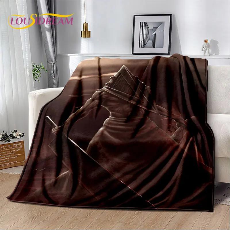 Silent Hill Horror Movie Games Soft Plush Blanket,Flannel Blanket Throw Blanket for Living Room Bedroom Bed Sofa Picnic Cover