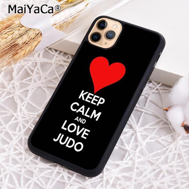 MaiYaCa Japan Aikido Judo Phone Case Shell For iPhone 17 Air 12 13 16 Pro Max 15 14 Plus Cover Coque