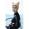 Cat Ears Diving Hood 3mm Neoprene Wetsuit Hood Cute Women Swim Cap for Surfing Snorkeling Water Sports Surf Diving Hat