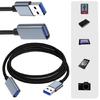USB3.0 Male To Female Extension Cable USB Extender for Reliable Charging and Data Transmission for USB Keyboards,