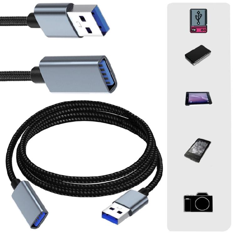 USB3.0 Extension Cable USB Extender for Seamlessly Connection of Keyboards Mouse and Other Peripherals Plugs and Play