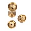 3pcs Small Medium Large Candlestick Holders Gold Metal Candle Holders  Table Centerpiece