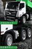 Camion Ribaltabile Auto Radiocomandata Veicolo Ingegneristico per Bambini Veicolo da Costruzione Multifunzionale Auto RC Rotazione Wireless a 360 Gradi Luci LED Lega