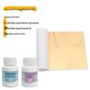 Beginner Gold Leaf DIY Kit: Gilded Foil Tools, Buddha Statue Art, Paper & Glue Set