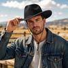 Sombrero Vaquero para Adultos con Adorno