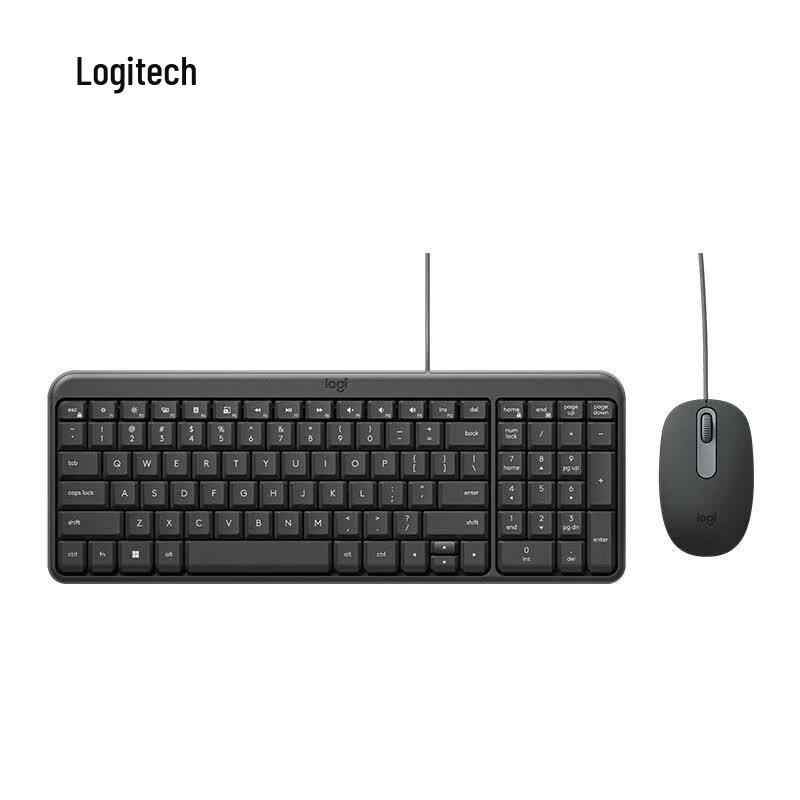

Logitech MK106 Wired Keyboard and Mouse Combo