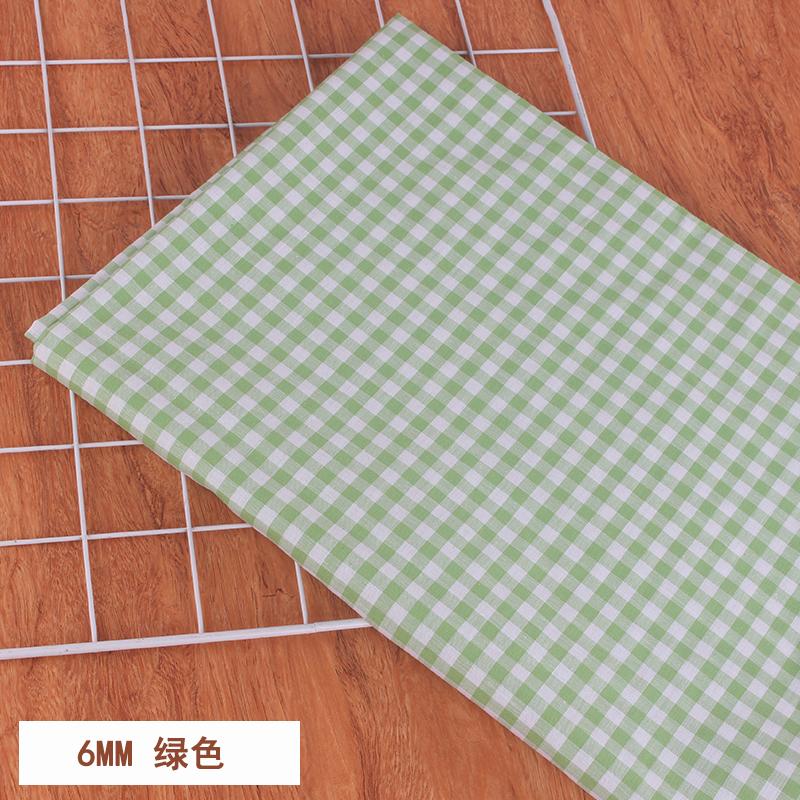 100% Bawełna Mała Krata Tkanina na Metr na Spódnice Ubrania Poszewki na Poduszki Szycie Oddychająca Sukienki Tkanina Różowy Żółty Przyjazna dla Skóry