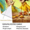 Pinocchio Fairy Tale Tapestry, Two Puppet Friends Print Wall Hanging Tapestry for Bedroom Living Room Background Decor