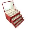 Davidt's [K5995] - Red 'Venus' Jewelry Box - 26x17x18. 5cm