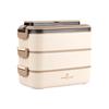 Golden Key 304 Stainless Steel Multi-Layer Insulated Bento Lunch Box